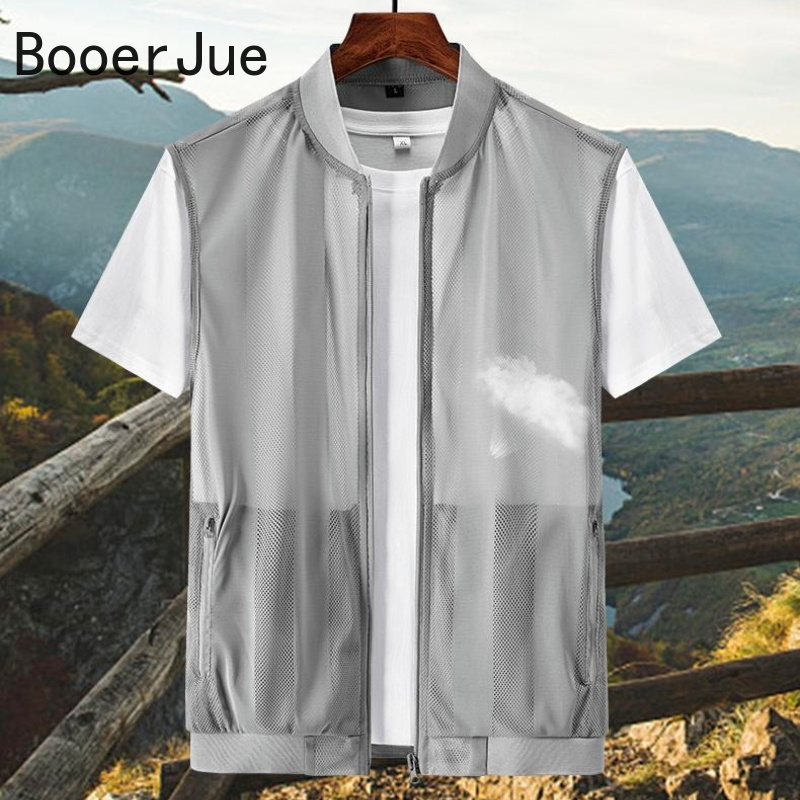Fishing Vest Jacket - Gilet Estivo da Uomo per Escursionismo
