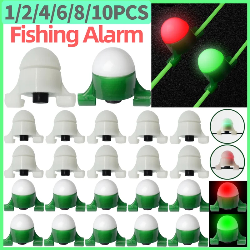 Bite Alarm Fishing - 2-8 Pezzi Allarme LED per Pesca
