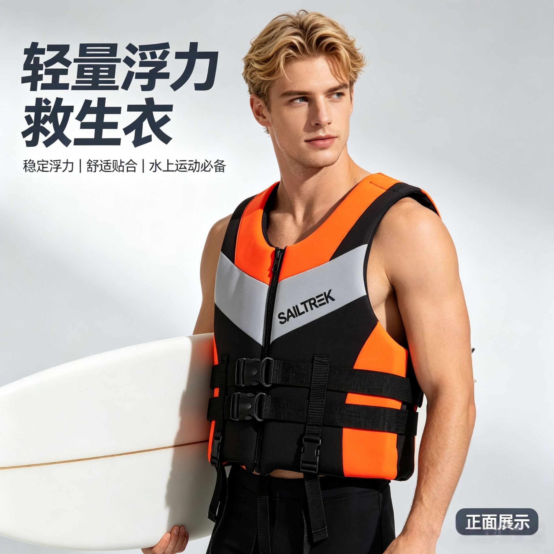 Fishing Vest Jacket - Giubbotto di salvataggio super galleggiante per