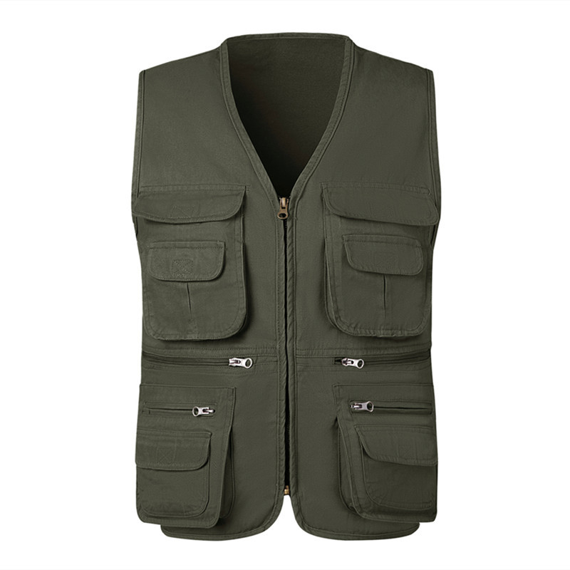 Fishing Vest Jacket - Gilet da pesca da trekking tattico