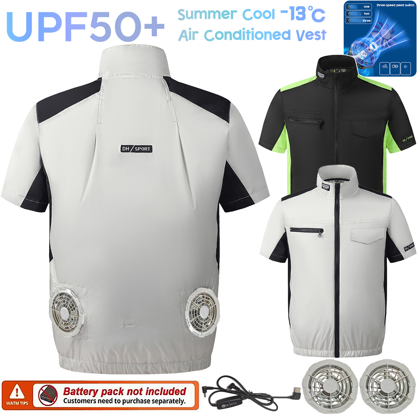 Gilet Refrigerante con Ventila - Fishing Vest Jacket recensione e prezzo